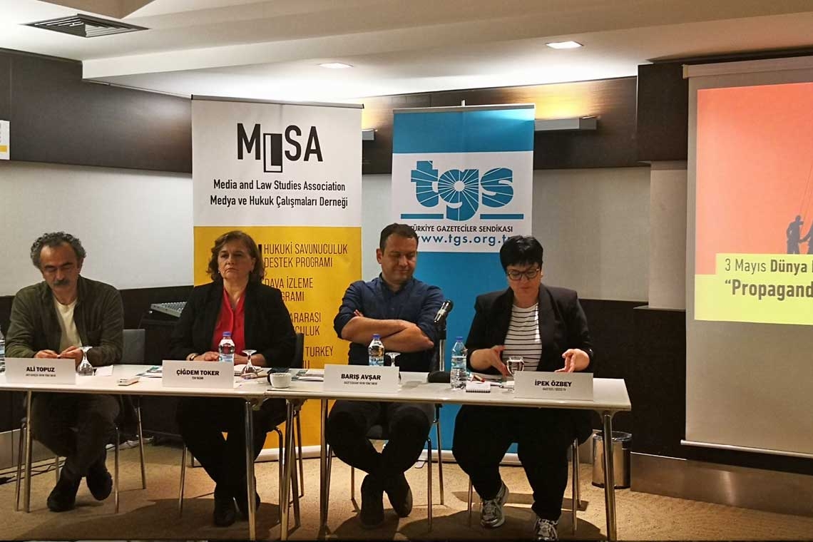 Journalists discuss &quot;truth in days of propaganda&quot; at MLSA&amp;TGS's World Press Freedom Day event