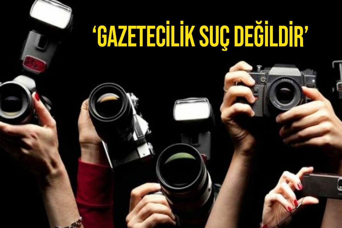 Gazetecilerden gözaltına alınan meslektaşları için dayanışma çağrısı