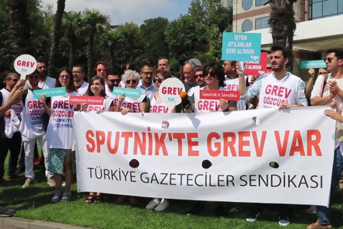 Sputnik grevi devam ediyor: Öncelikli talep işten çıkarılanların geri alınması!