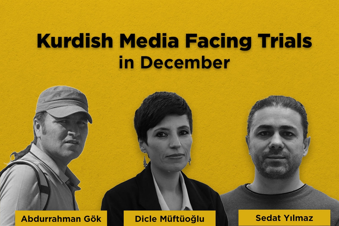 Kurdish media facing trials in December