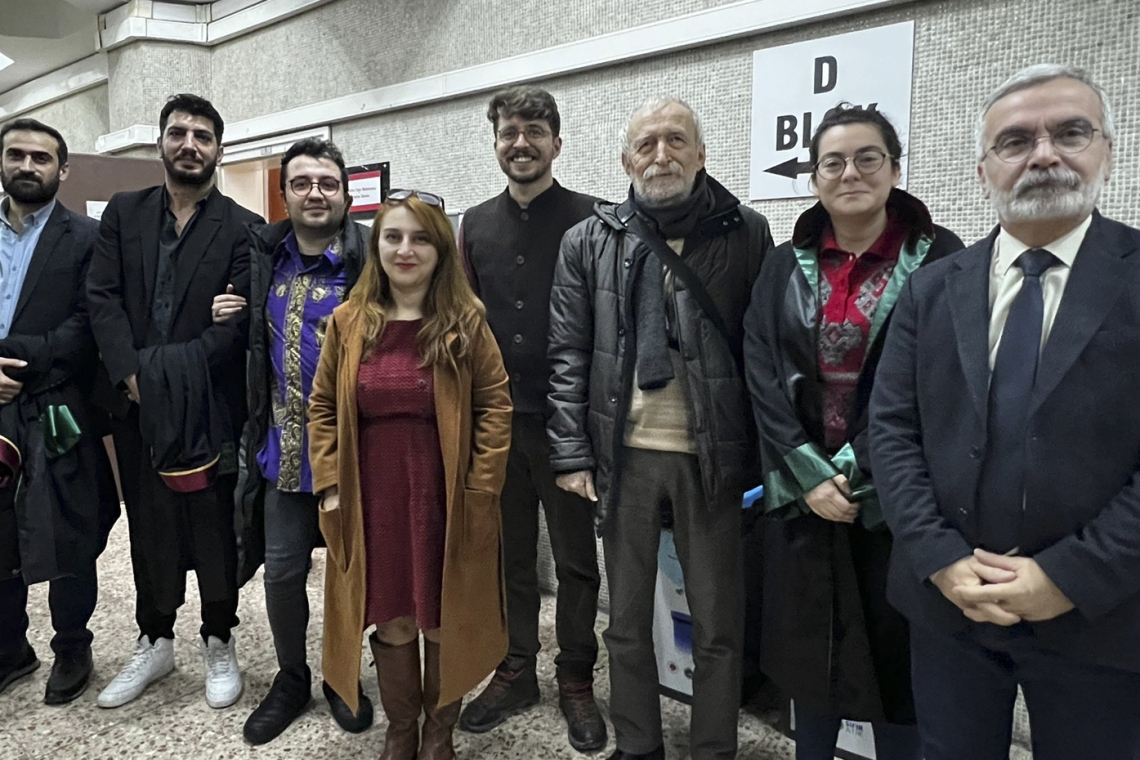 Ankara journalists appear in court after protesting arrest of colleagues