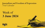 Week of June 3: Journalism and Freedom of Expression Cases