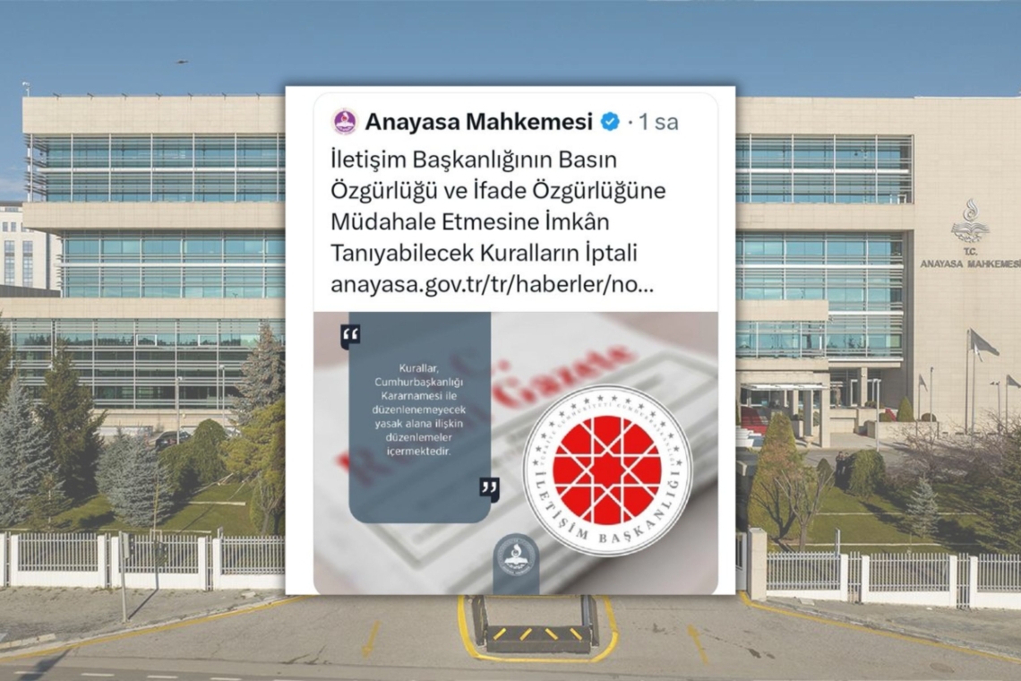 Anayasa Mahkemesi, İletişim Başkanlığı tweetini sildi, sitesine ulaşılamıyor