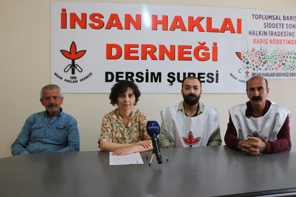 İHD Dersim Şube başkanı Gönül Sonbahar’a ‘Soykırım’ davası