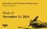 Week of November 11: Journalism and Freedom of Expression Trials