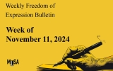 Press and Freedom of Expression Bulletin: Week of Nov. 11