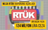 MLSA, 30.yılında RTÜK raporunu açıkladı:  Bir buçuk yılda 124 milyon lira ceza