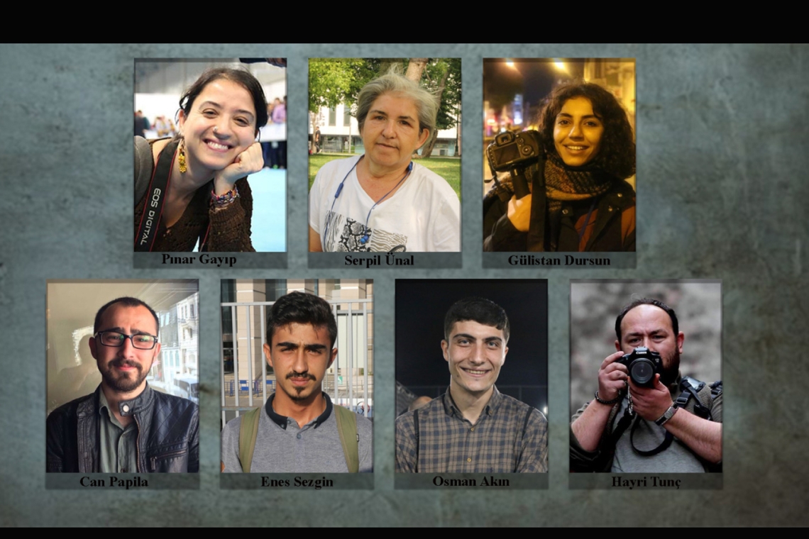 31 journalists among 114 detained protesting journalist killings, 7 arrested