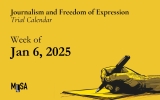 Press freedom and journalism cases scheduled for the week of January 6, 2025