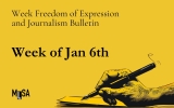 Press and Freedom of Expression Bulletin - The Week of January 6