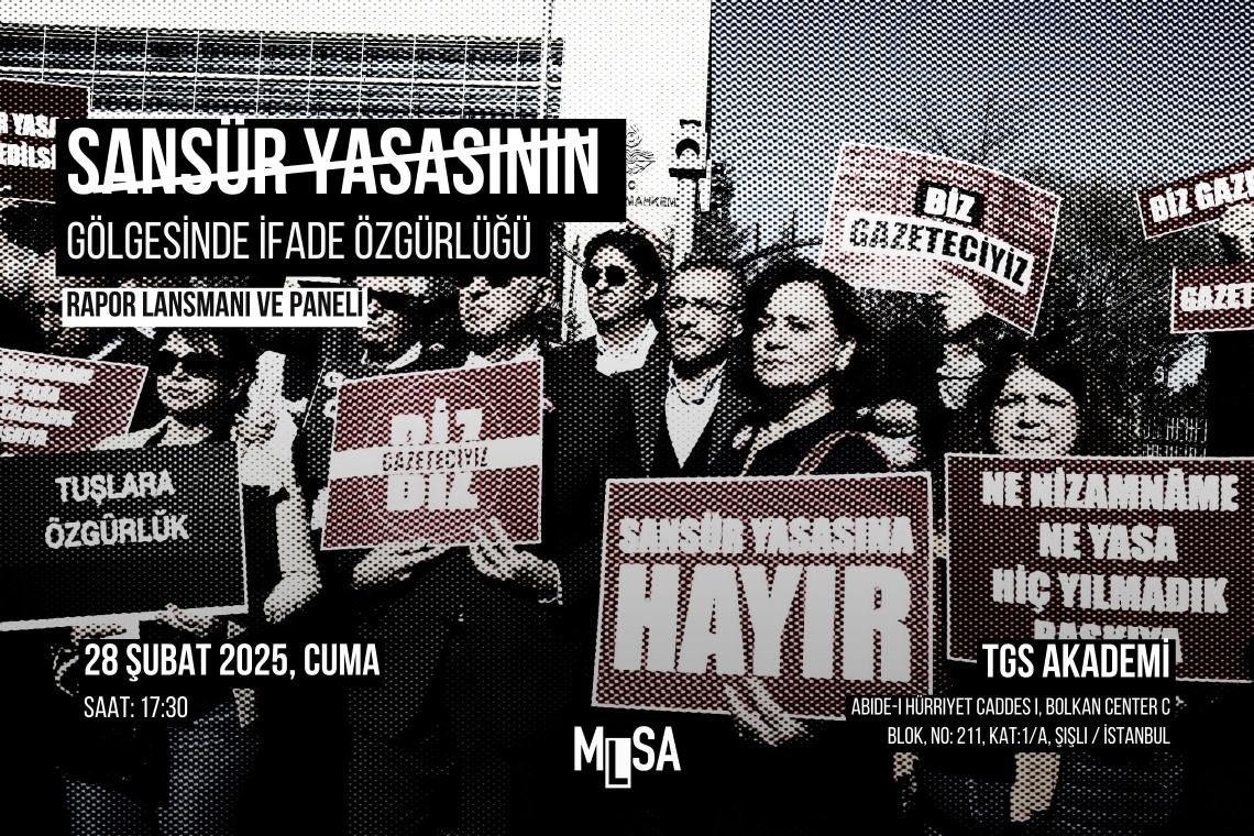 MLSA's Freedom of expression report highlights impact of Turkey’s “censorship law”