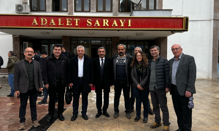 Yerine kayyum atanan Dersim Belediyesi Eş Başkanı Cevdet Konak'ın davası görüldü