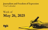 Journalism and freedom of expression trials in the week of May 26