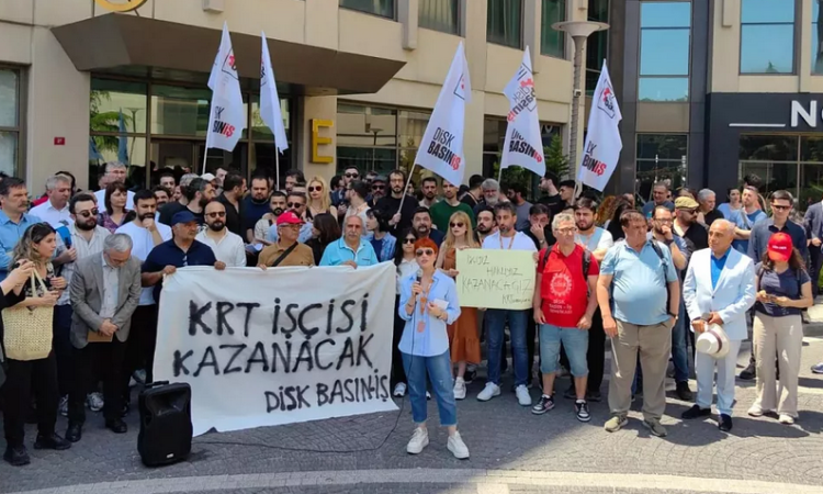 KRT çalışanları yayın durdurdu: “Sorunun çözümü için muhatap bulamadık”