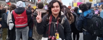 Journalist Elif Bayburt appears in court over interview on Israeli-Palestinian conflict