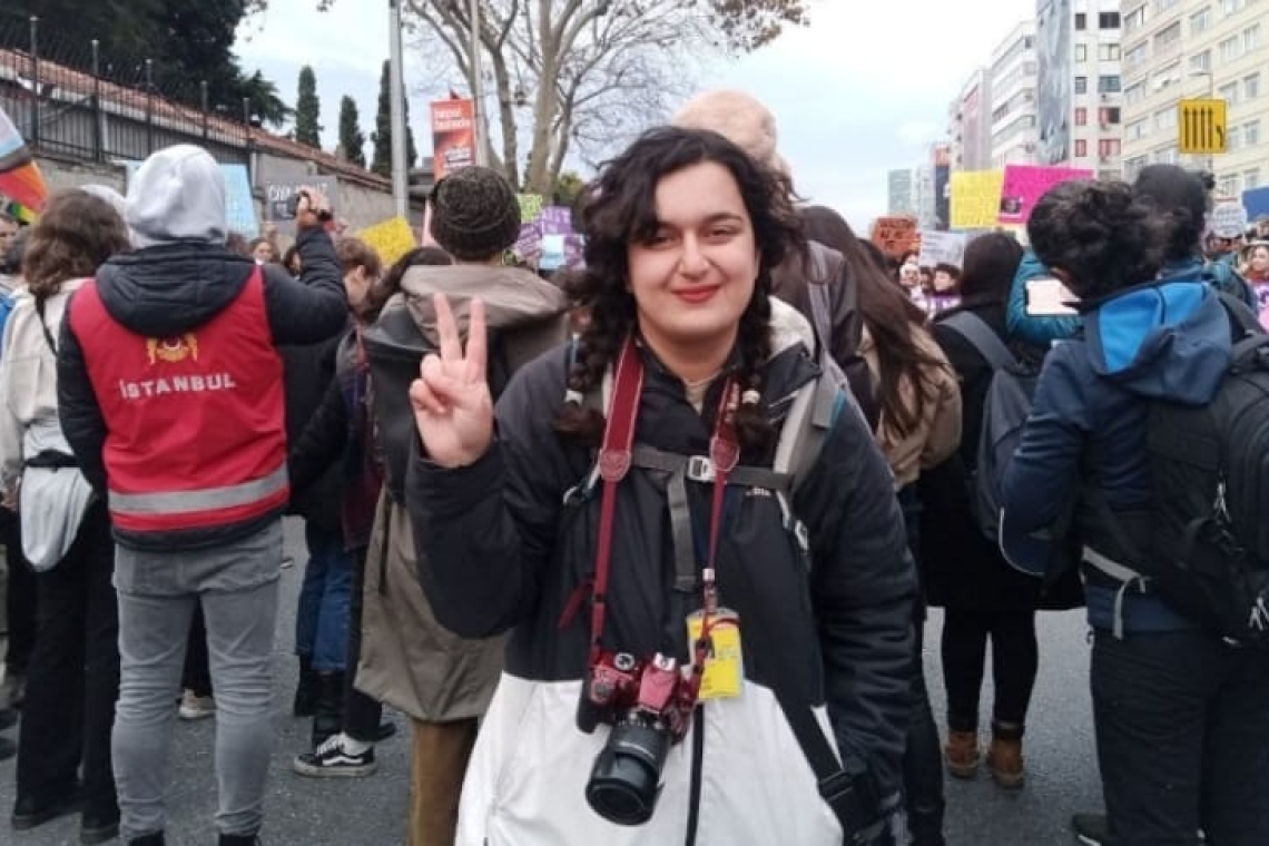 Gazeteci Elif Bayburt hâkim karşısına çıktı