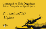23 Haziran Haftası: İfade özgürlüğünde neler oldu? 