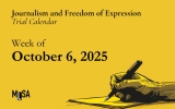 Journalism and freedom of expression case calendar: Week of October 6