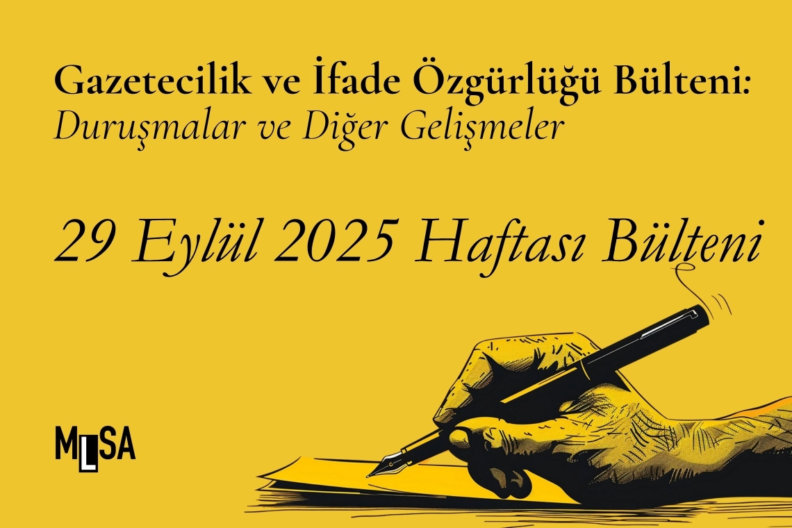 29 Eylül Haftası İfade Özgürlüğü Bülteni
