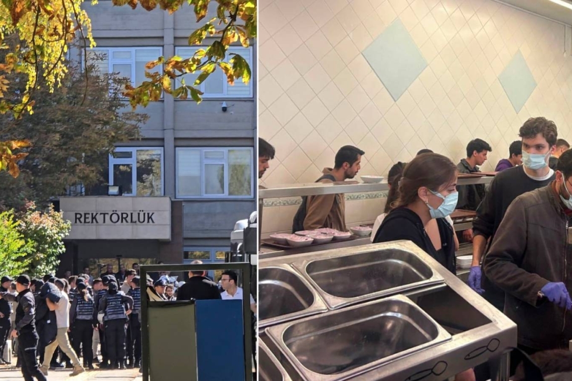 Hacettepe University students detained, allegedly tortured during cafeteria protest