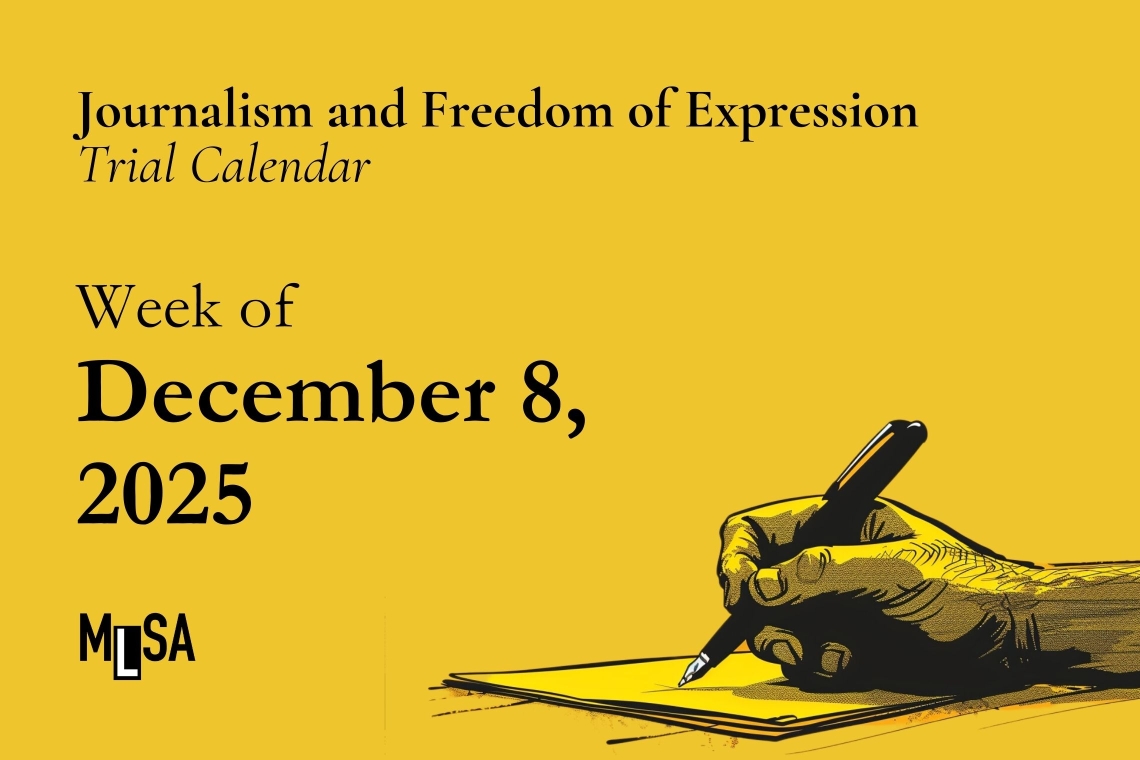 Week of Dec. 8: Journalism and freedom of expression cases fill court calendars across Turkey