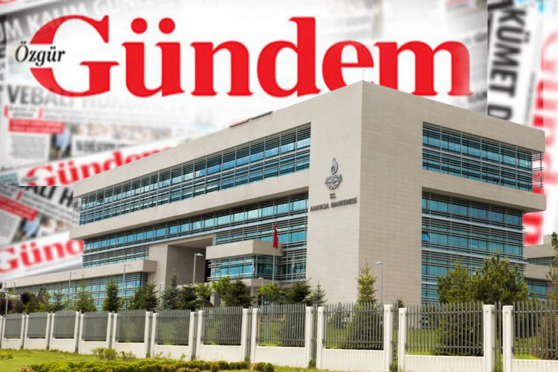 AYM: 'Sewer media' is freedom of expression, the sentence given for Özgür Gündem watch is in accordance with the law