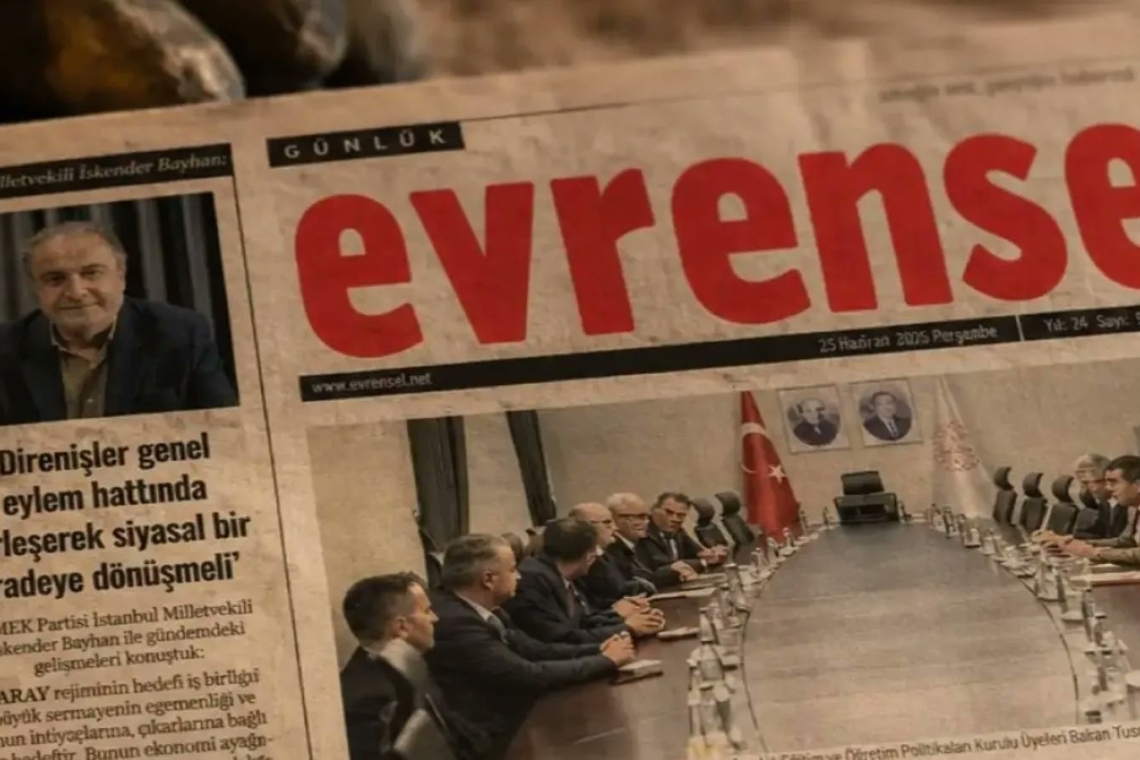 Evrensel lawyer: "Our reporter Doğa Başkan is ordered jailed over a news report that does not exist"