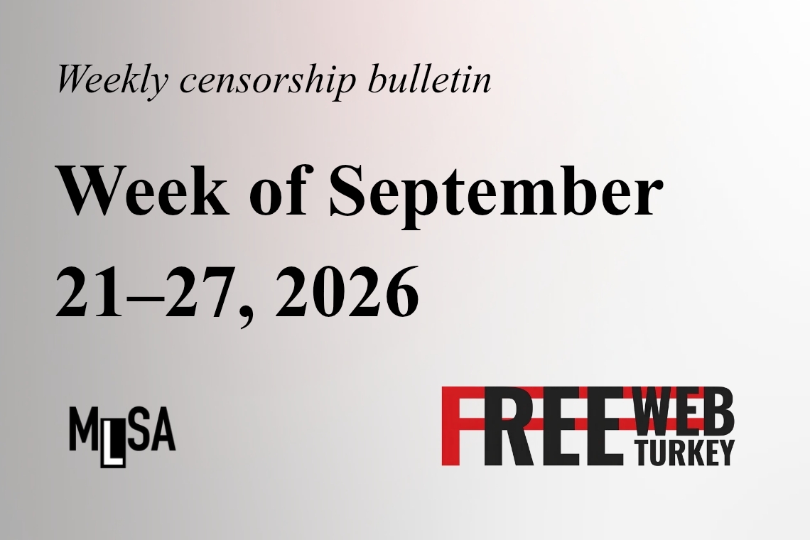 Censorship bulletin for Sept. 21-27